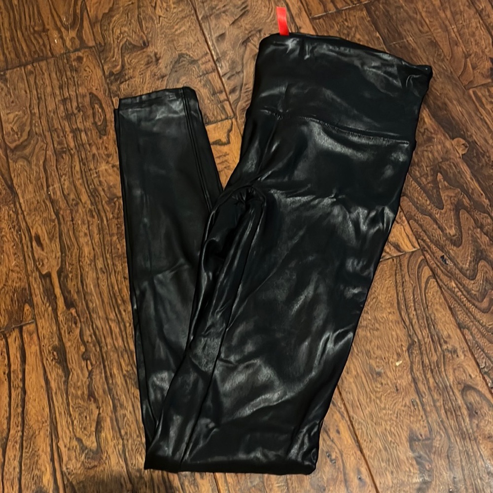 Faux Leather Spanx